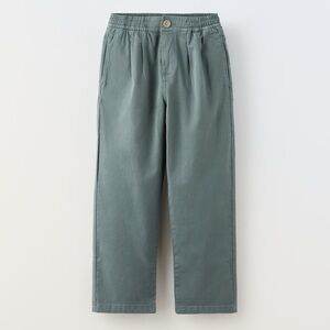 Zara Boys Relaxed Fit Blue Pants Size 10